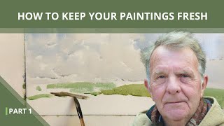 How To Keep Your Paintings Fresh A Watercolour Tutorial. Part 1