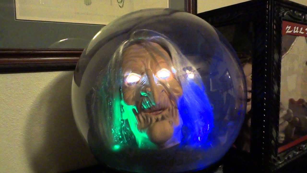 Crystal ball Halloween prop YouTube