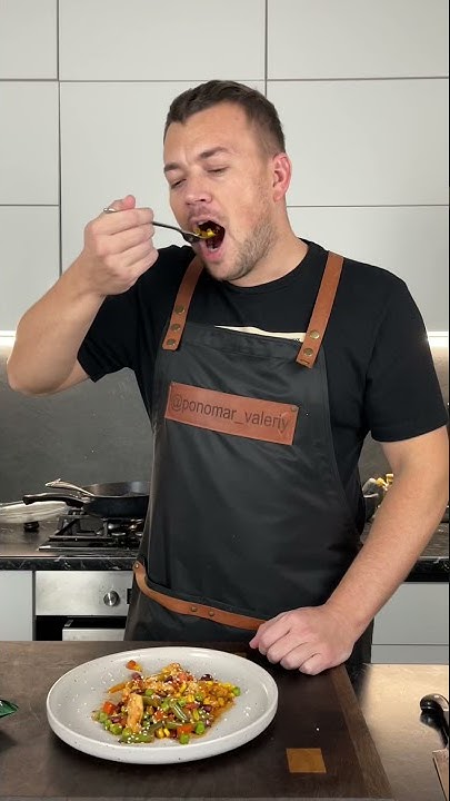 Быстрый, вкусный и полезный ужин - YouTube