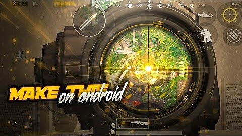 Make This Amazing Pubg Mobile Montage Thumbnail On Android!