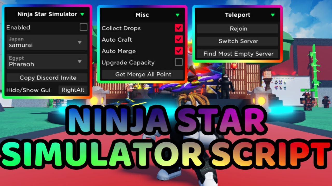 Ninja Star Simulator codes – free gems