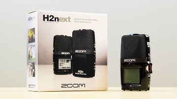 Zoom H2n Handy Recorder Unboxing