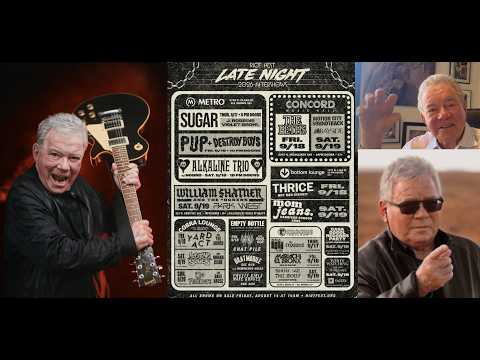 William Shatner metal project The *uckers to appear at Riot Fest' Sideshow + more bands