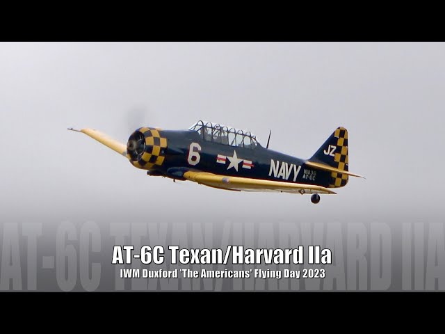 AT-6C Texan/Harvard IIA, G-TSIX - Duxford 'The Americans Air Day