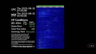 UVB-76(The Buzzer) 4th voice message 7:46 UTC 31.08.2023