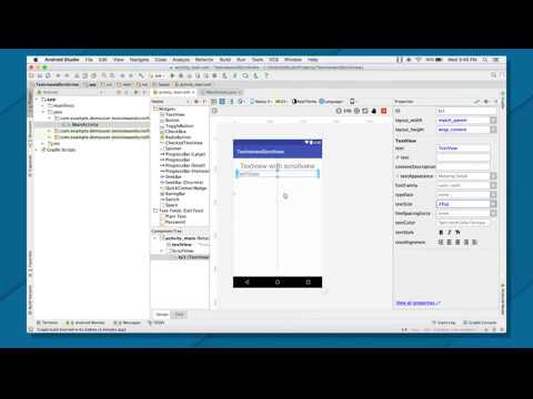 04 Text and Scrolling Views DEMO Android Development Fundamentals