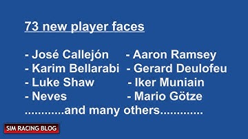 PES 2015 - Data Pack 2 Update - Changelog