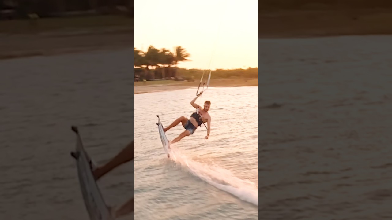 Moon slide to wrapped in to the sunset.