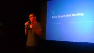 Ponencia de Emilio Estrada sobre testing de juegos