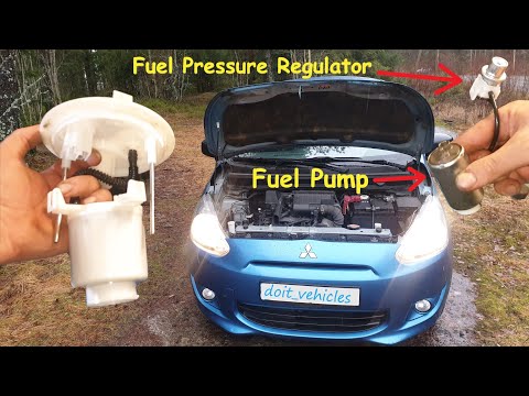 G4 Mitsubishi Space Star - Fuel Pump Assembly - Pressure Regulator Replacement on 1.0 Mirage