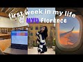 Nyu florence vlog   moving in unpacking  first day of class