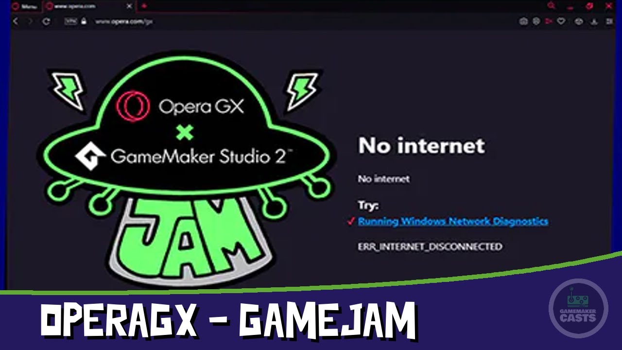 GameMaker Studio 2 - OperaGX Jam - GX Defender 