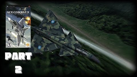 PSP FLIGHT ACTION GAME [1] Walkthrough Gameplay PART 2 • PPSSPP Emulator Android/iOS