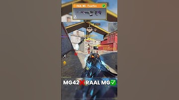 Better than MG42? #codm