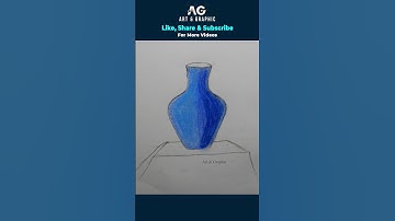 Pot easy drawing | Object drawing #short