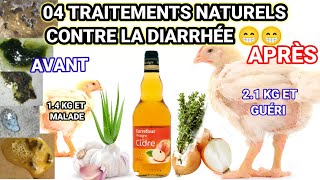 04 TRAITEMENTS NATURELS CONTRE LA DIARRHÉE CHEZ LES POULETS DE CHAIR