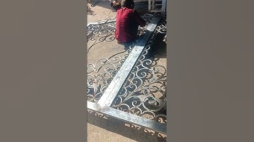 mẫu cửa CỔNG SẮT MỸ THUẬT này rất ĐẸP/phúc thiên vlog 70