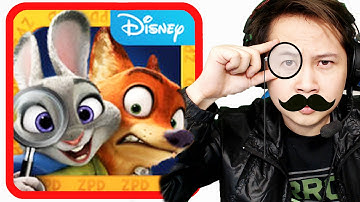 DISNEY Zootopia Crime Files: Hidden Object - Beginning (Android/iPhone Gameplay)