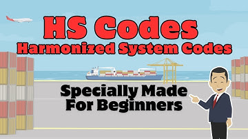 HS Code / Harmonized System Codes Specially Made For Beginners