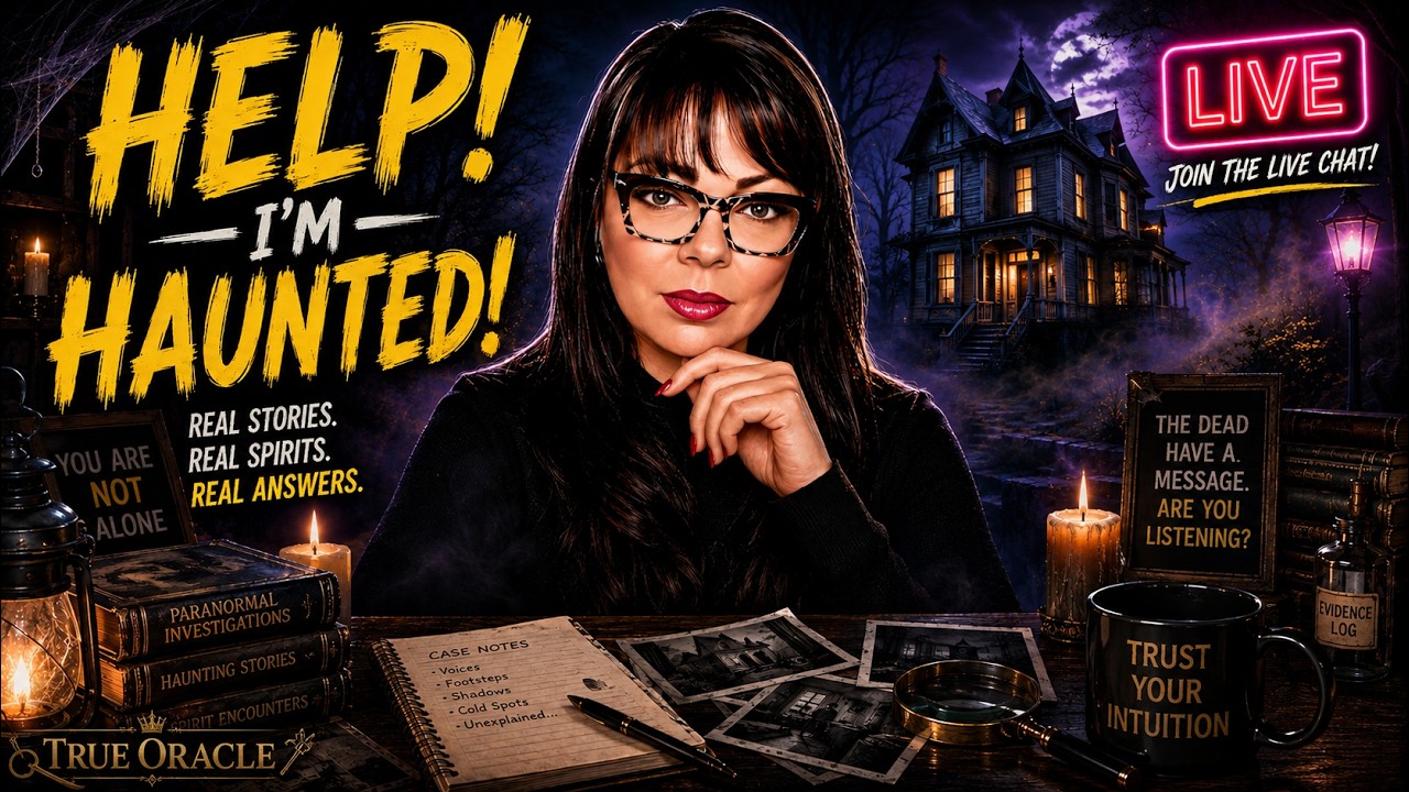 LIVE! Help! I'm Haunted!  Spooky Stories with Lady Zelda 👻