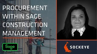Procurement Within Sage Construction Management