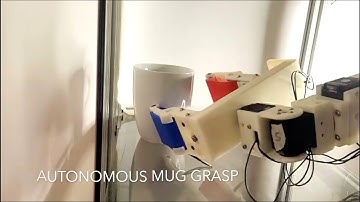 Autonomous grasp while seeing through clutter!