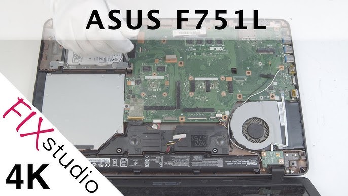 Changement batterie ordinateur portable Asus F751L 