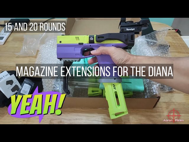 Magazine Extensions Are Finally Here! Make The Diana Nerf Blaster Even  Better! 