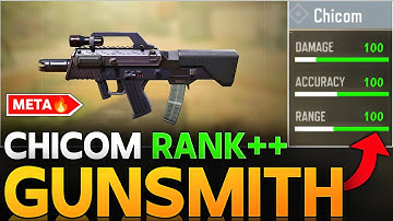 ONE BURST KILL CHICOM BEST GUNSMITH IN COD MOBILE | METAAA... CHICOM |