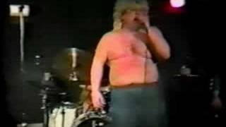 GG Allin plays drums for Beautiful Bert 1989