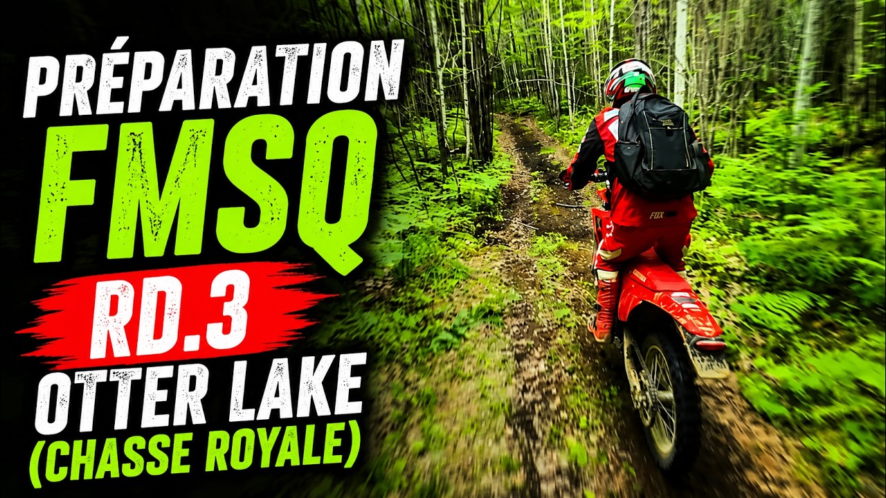 Préparation FMSQ Rd.3 Otter Lake (Chasse Royale) | Départs, pratique XC et coaching avec Dédé