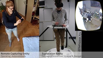 Streaming and Exploration of Dense 3D Reconstructions in Immersive Virtual Reality