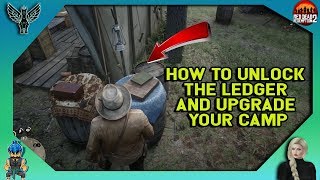 Red Dead Redemption 2 - How to unlock the ledger and upgrade your camp