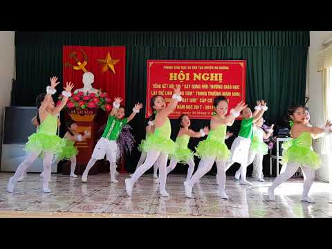 Video Bài múa mưa hè do các cháu lớp 5 tuổi Trường mầm non... - youtube