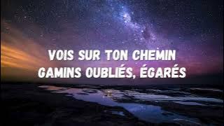 Les Choristes - Vois sur ton chemin (lyrics)