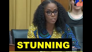 WOW Stacey Plaskett STUNNING hearing weaponization of the federal government.