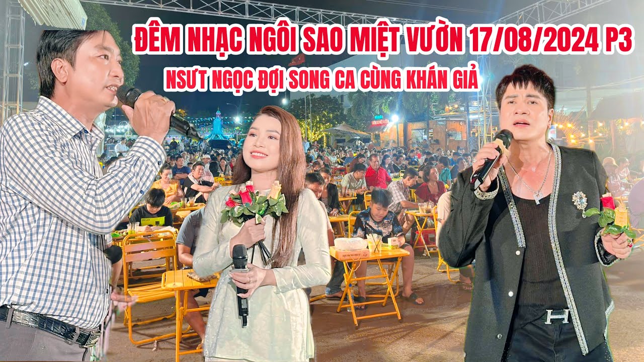 NSƯT Ngọc Đợi hát với khán giả quá hay, Lương Gia Huy cháy hết mình| Ngôi Sao Miệt Vườn 17/8/2024 P3