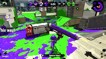 When You Play Nice Defense #2 - Splatoon 2 Dynamo Roller Gameplay (Rainmaker Match)