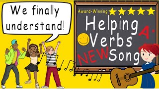 Helping Verbs Song New | Award Winning Helping Verbs Educational Song | Auxiliary Verbs | Fantastic! by GrammarSongs by Melissa 23,521 views 4 years ago 2 minutes, 15 seconds