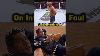 Alex Pereira REACTS To Controversial Eye Poke Moment In UFC 321🗿😳 #shorts #ufc