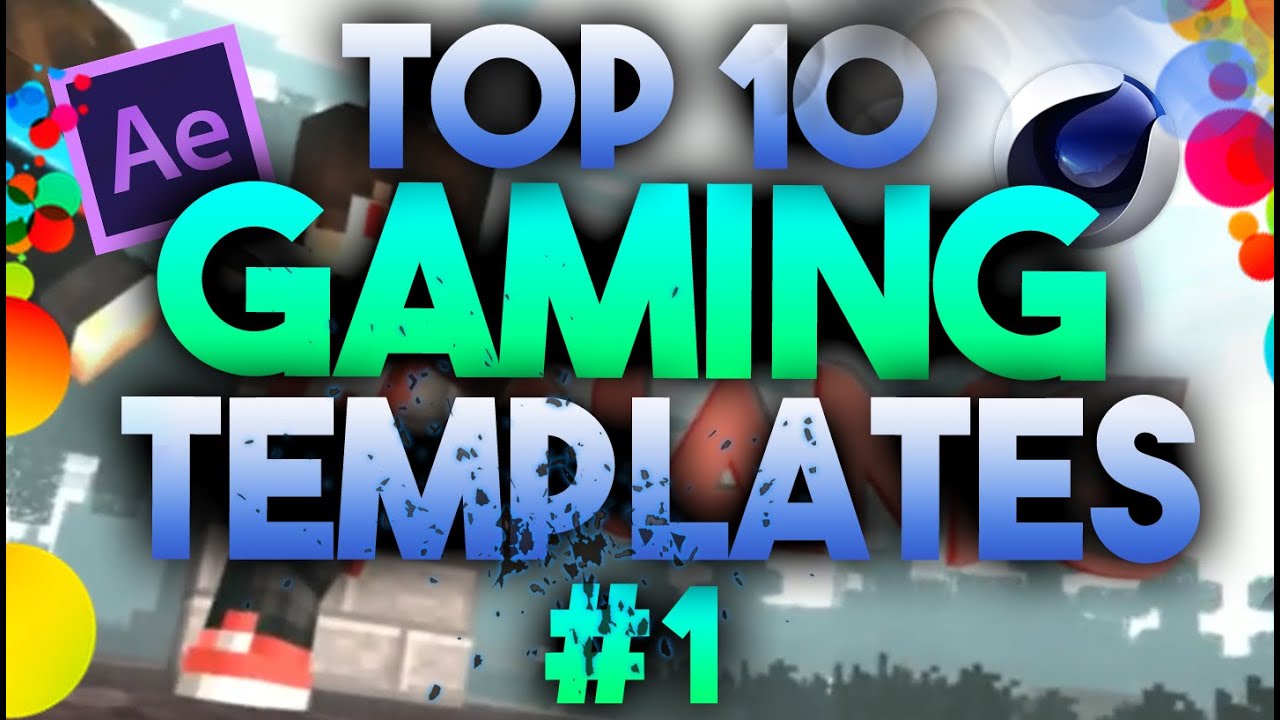 top 10 best minecraft gaming intro templates 1 free gamer intro template
