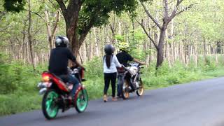 korban janji, cover vidio anak motor, vidio lucu, cover vidio,  vidio anak motor satria fu vz vixion