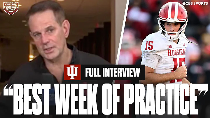 Curt Cignetti says Fernando Mendoza had best week of practice, final message ahead of Ohio State