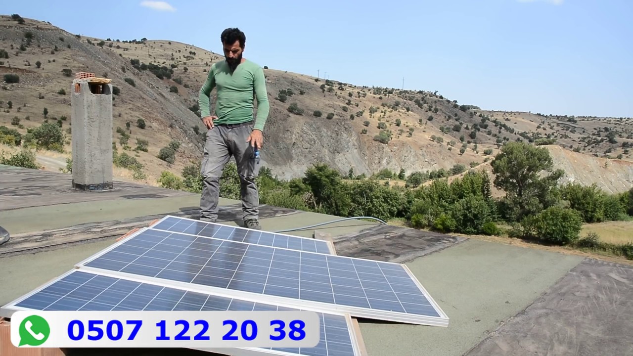 bir ev icin solar sistem maliyeti 2018 4800 tl youtube gunes paneli ev icin aydinlatmalar