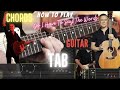 Do I Have To Say The Words - Guitar Cover Tab Lesson How To Play Bryan Adams