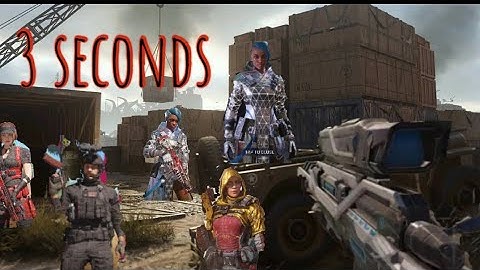 Fastest 1v5 in the whole WORLD | CoDm 3 seconds