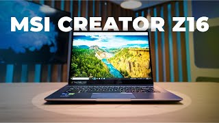 MSI Creator Z16 Review - The Laptop Creators Are Looking For?
