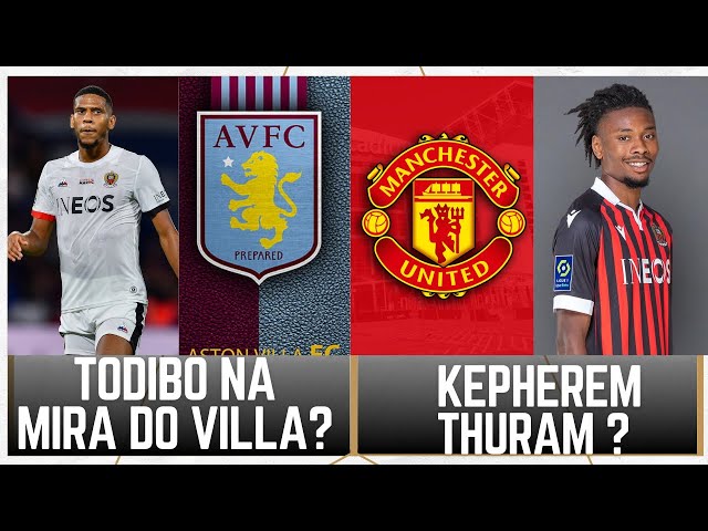 TODIBO NO ASTON VILLA ? PQ O MAN UNITED NÃO CONTRATA ELE ? E O KEPHREM THURAM ? class=