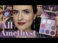 ColourPop ALL AMETHYST Palette Ulta Exclusive + NEW Super Shocks | Comparisons, Tutorial + Review