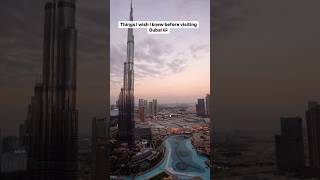 10 Things I wish I knew before visiting Dubai 🇦🇪